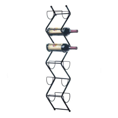 Chevron Wall Wine Holder - The Fox Decor